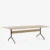 Black legs Veneer / Black lacquered oak / Edge Black lacquered oak