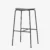 Black frame / Black lacquered oak backrest & seat