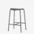 Black frame / Black lacquered oak backrest & seat