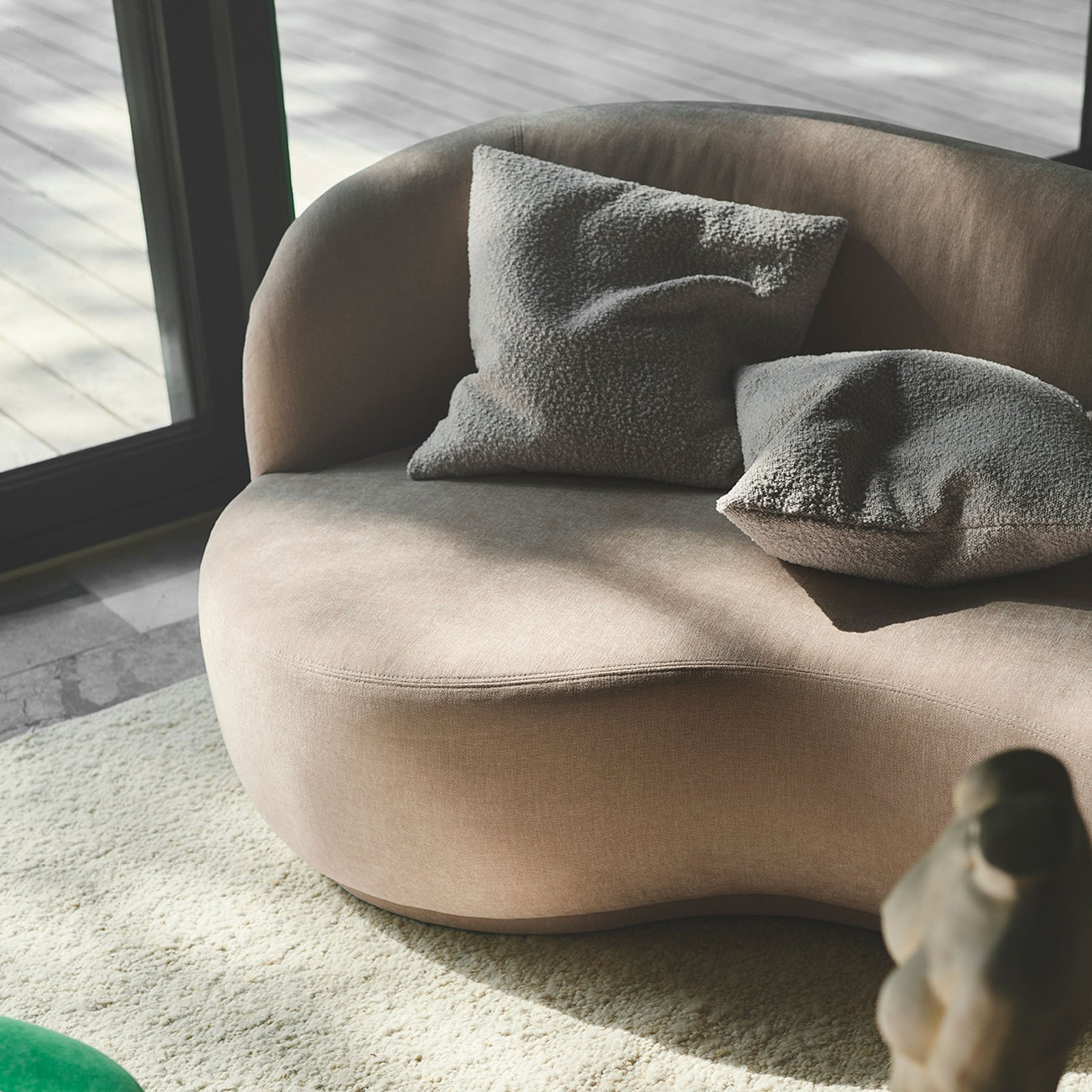 Rose, 2,5 personers sofa venstre