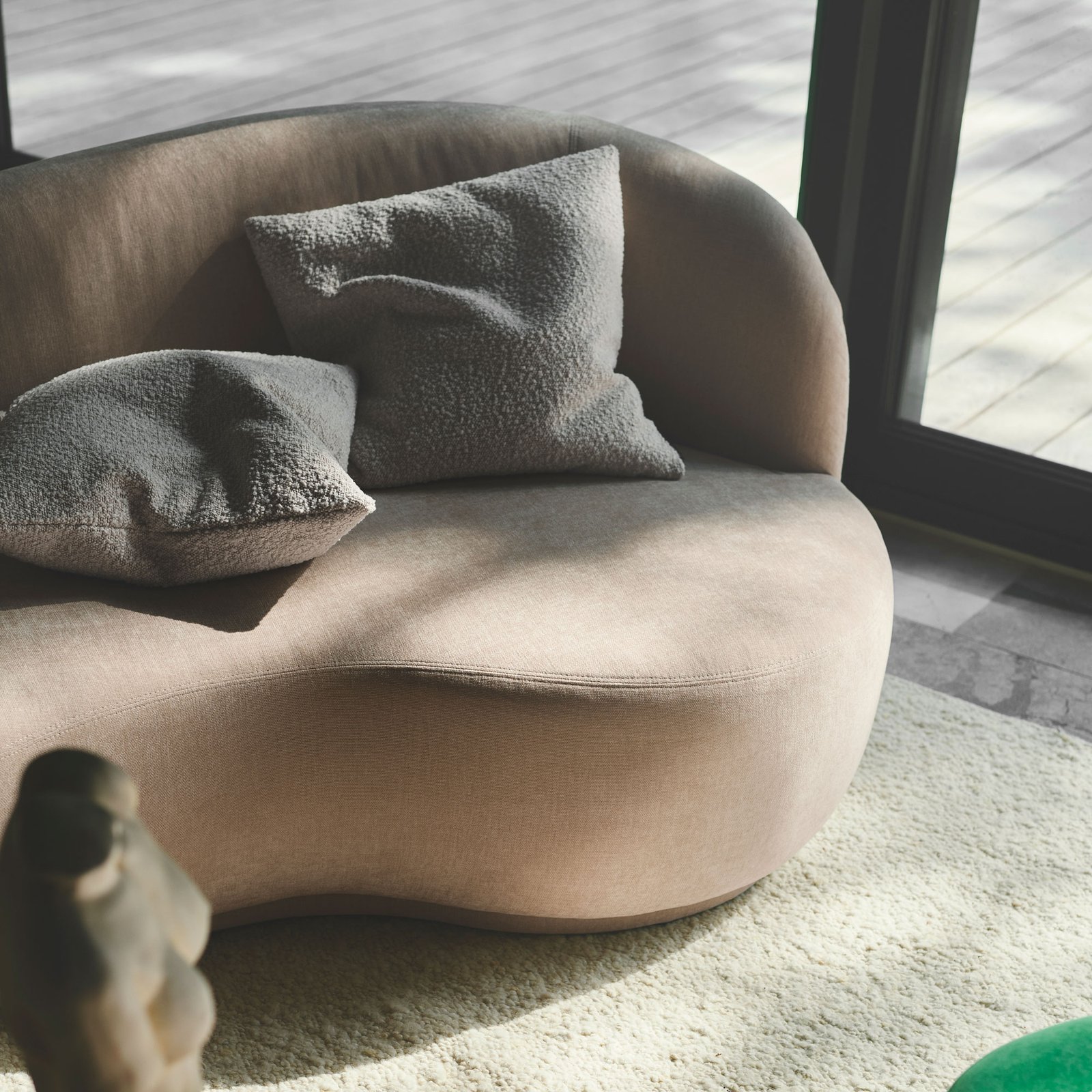 Rose, 2,5 personers sofa højre
