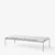 Dark Chrome frame Marble / Bianco Carrara