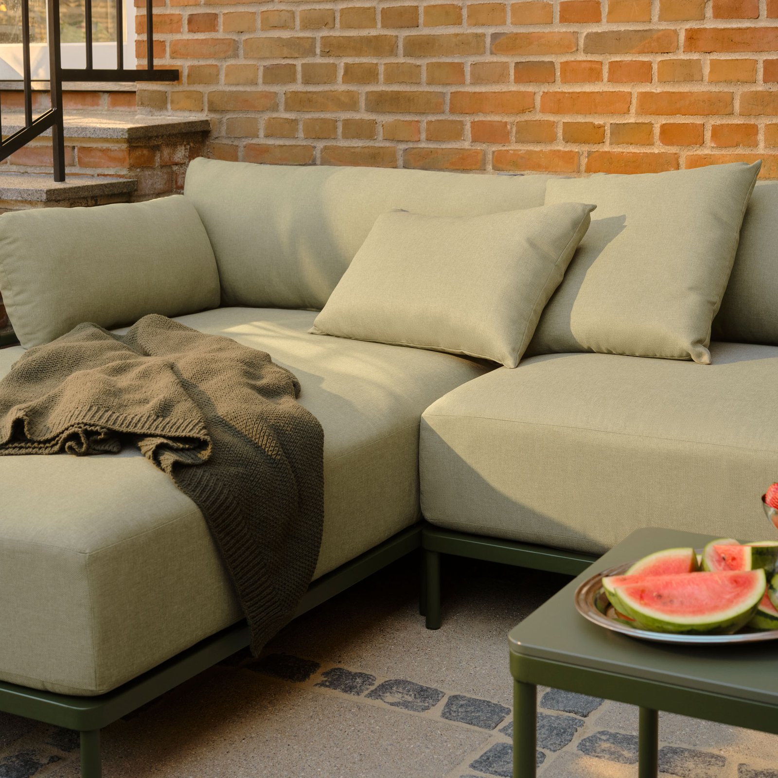 Vincent Outdoor, venstre chaiselong modul