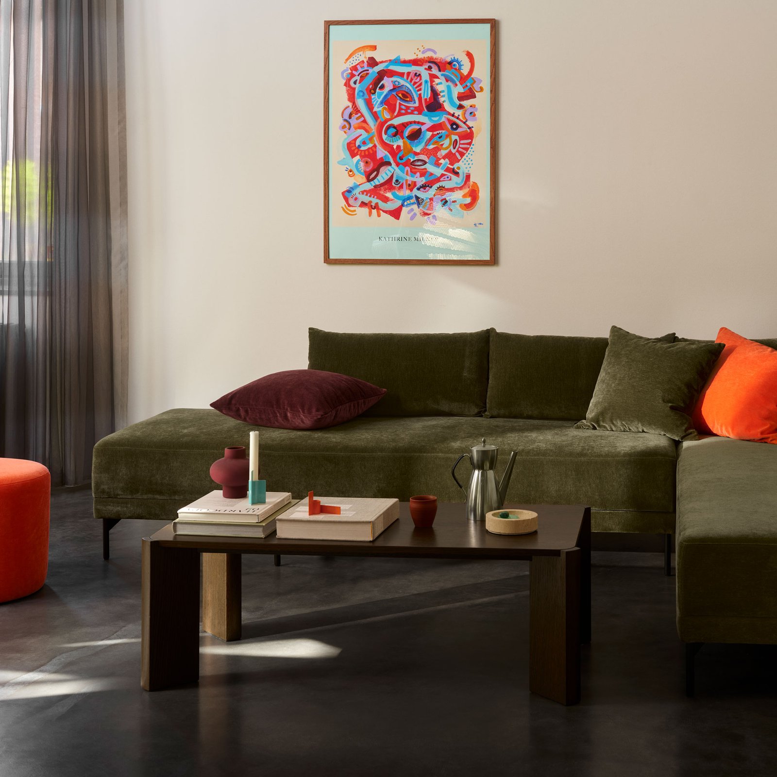 Liam, Sofabord, 110x55 cm