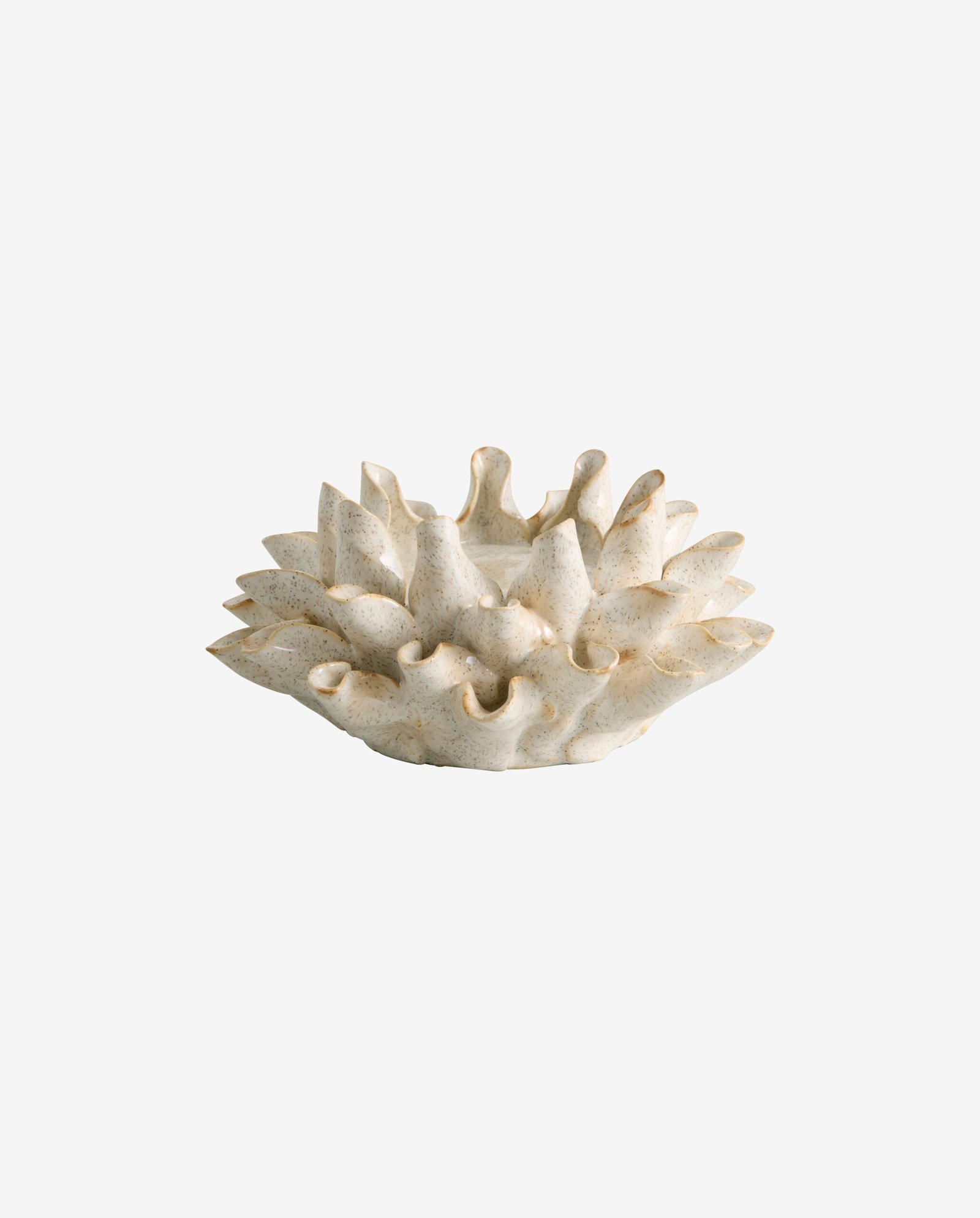 NATUNA candle holder - ivory