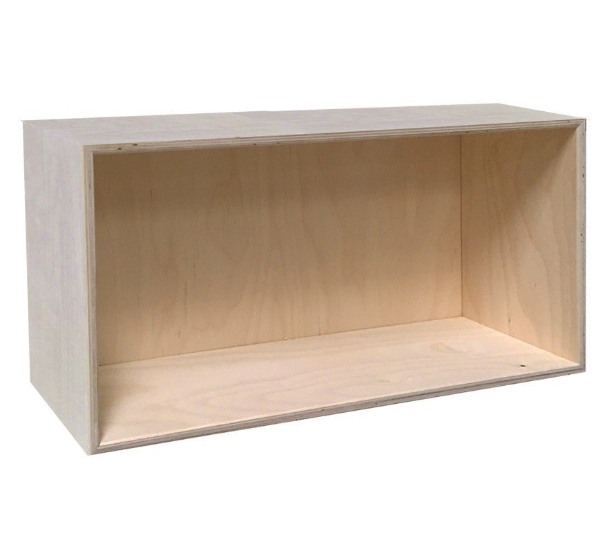 Birke Bogkasse 60x30x19 cm, med 1 rum