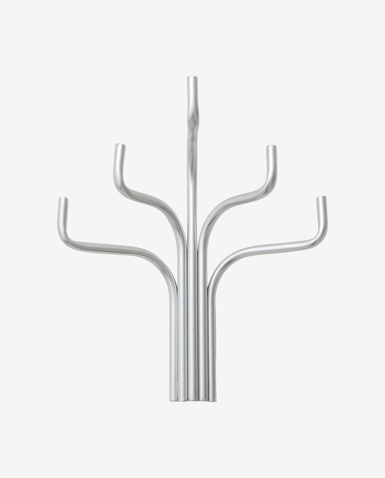 WENO coat rack - silver finish