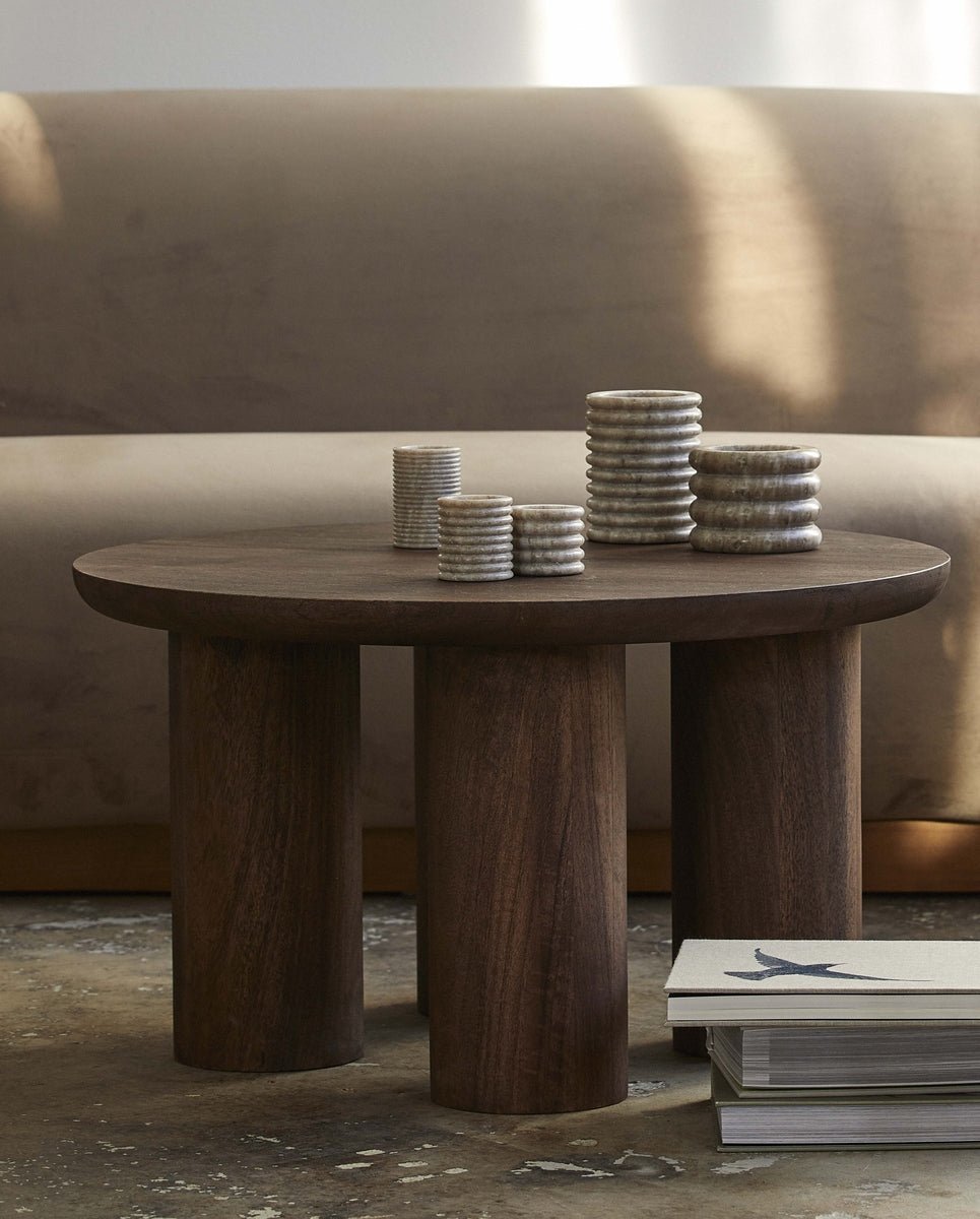 OTOK candleholder L - beige