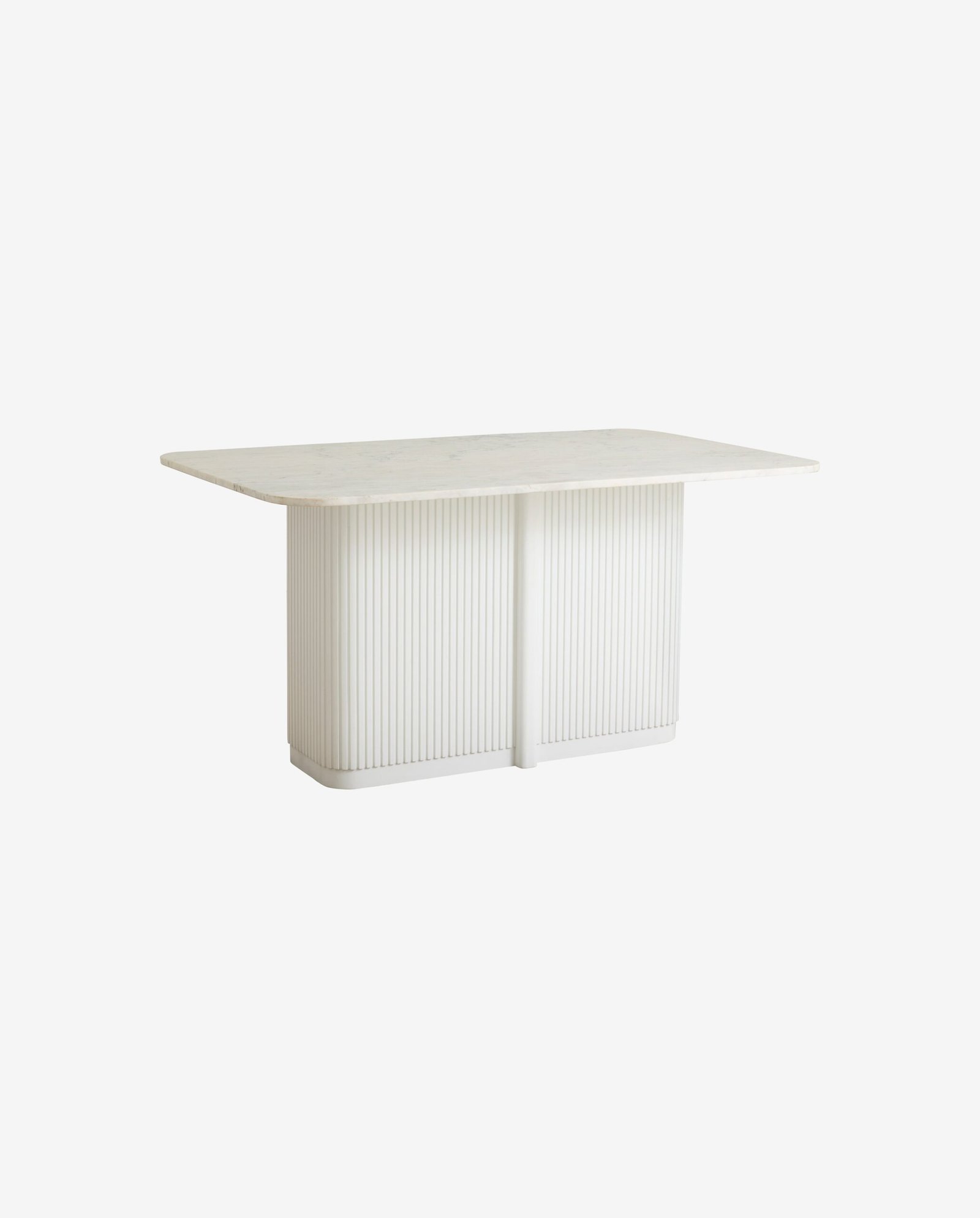 ERISO dining table - Ivory nature marble tabletop