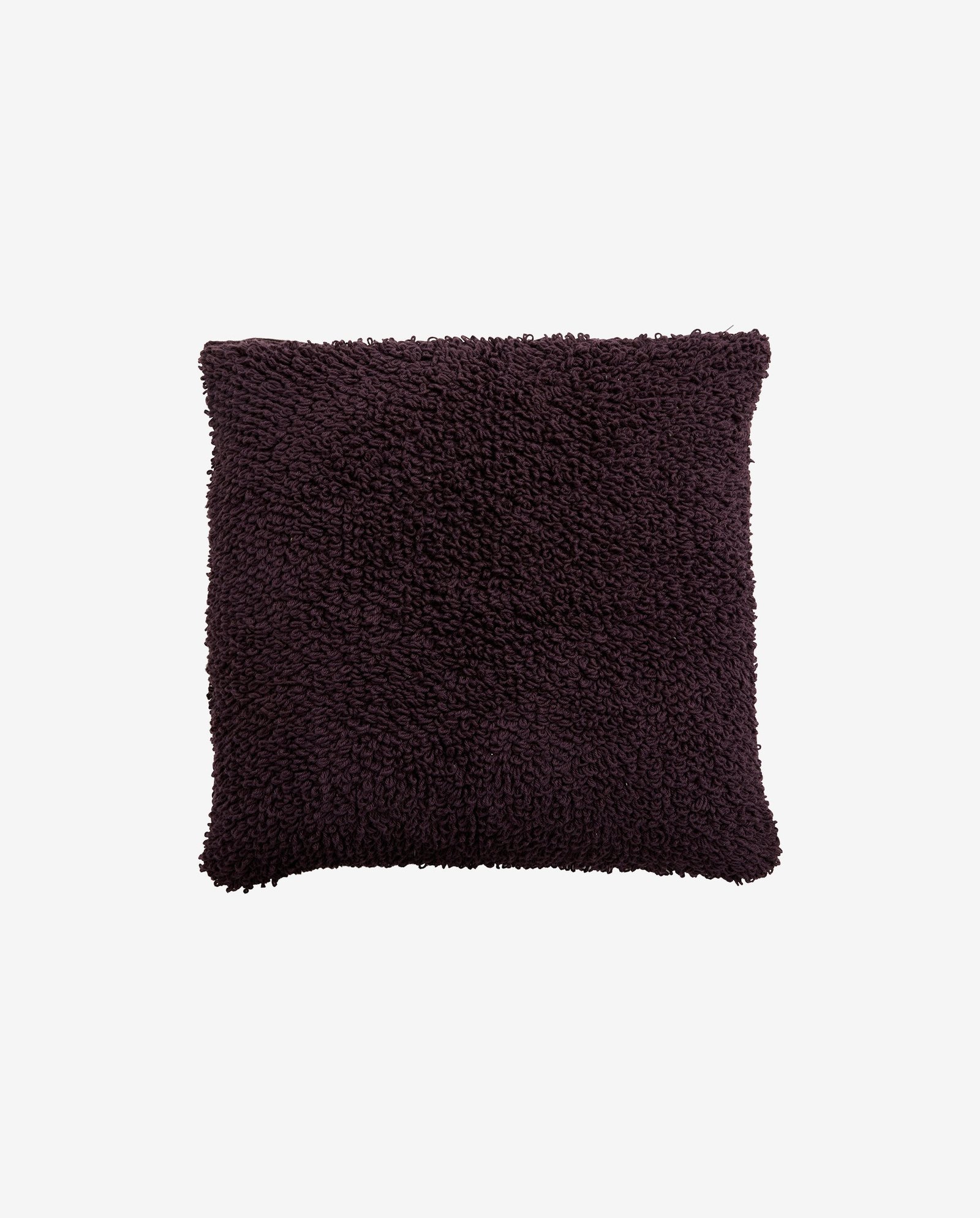 LYRA cushion cover, S, knitted - burgundy