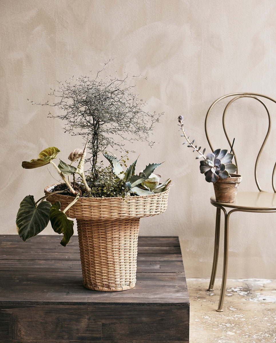LAURIE flowerpot, tall - nature
