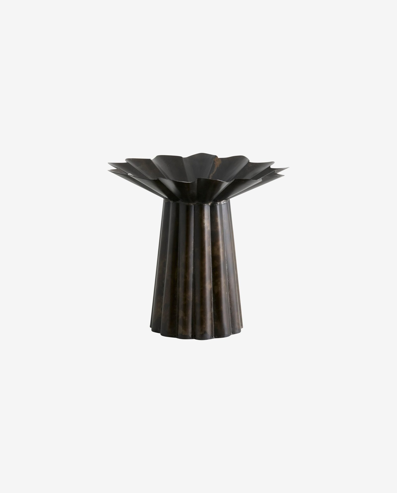 MINU vase, antique finish, S - brown