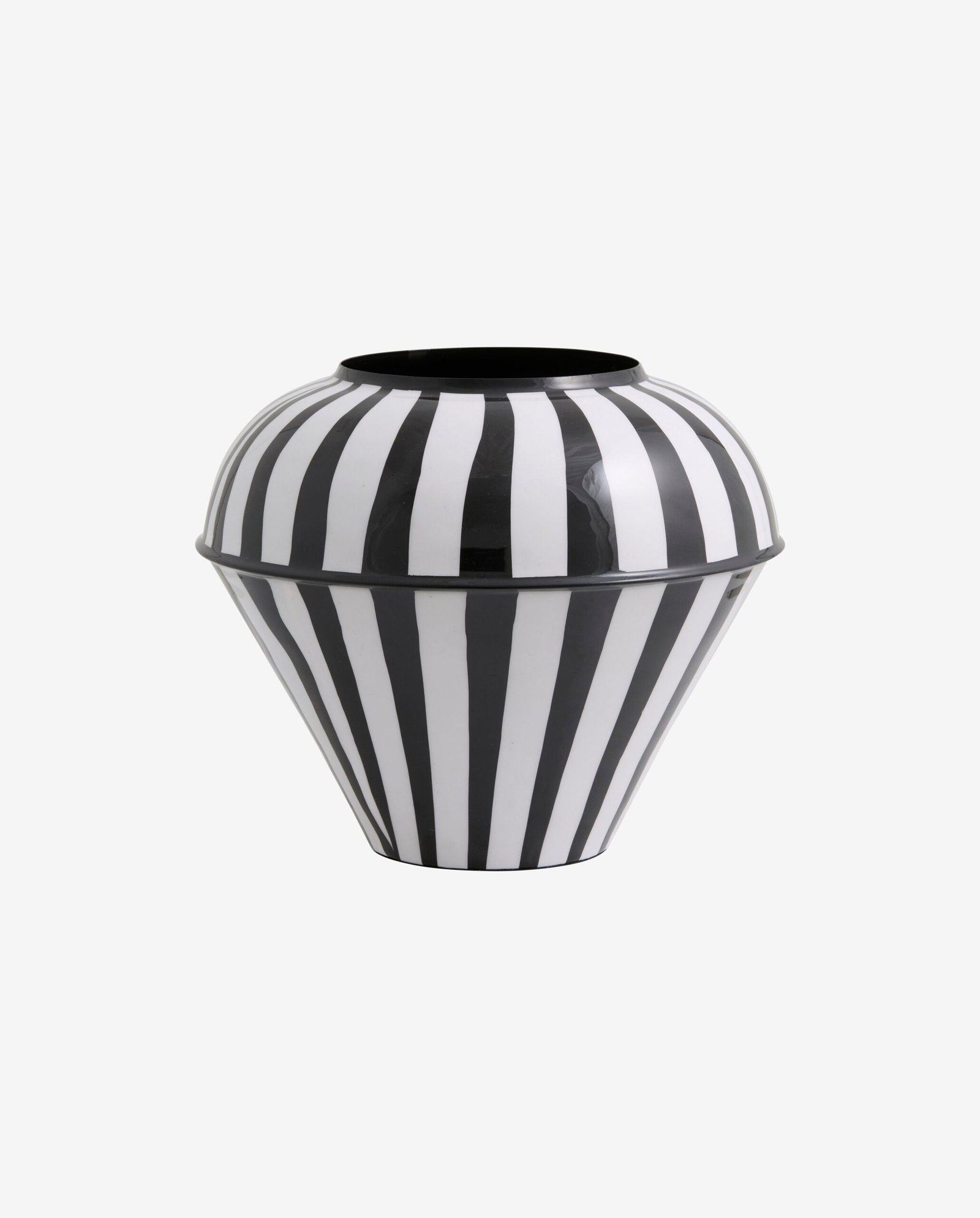 SIPURA vase - black/white