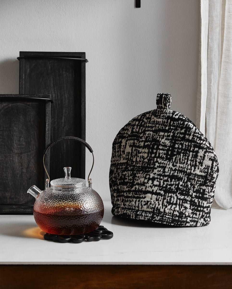 PEPPER glass pot - clear