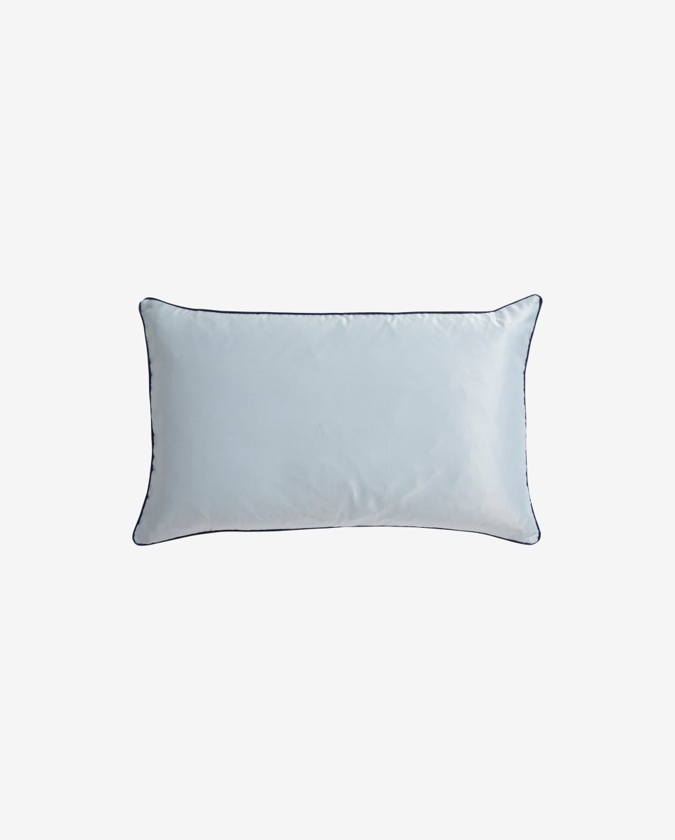 AIN cushion cover,L light blue/dark blue