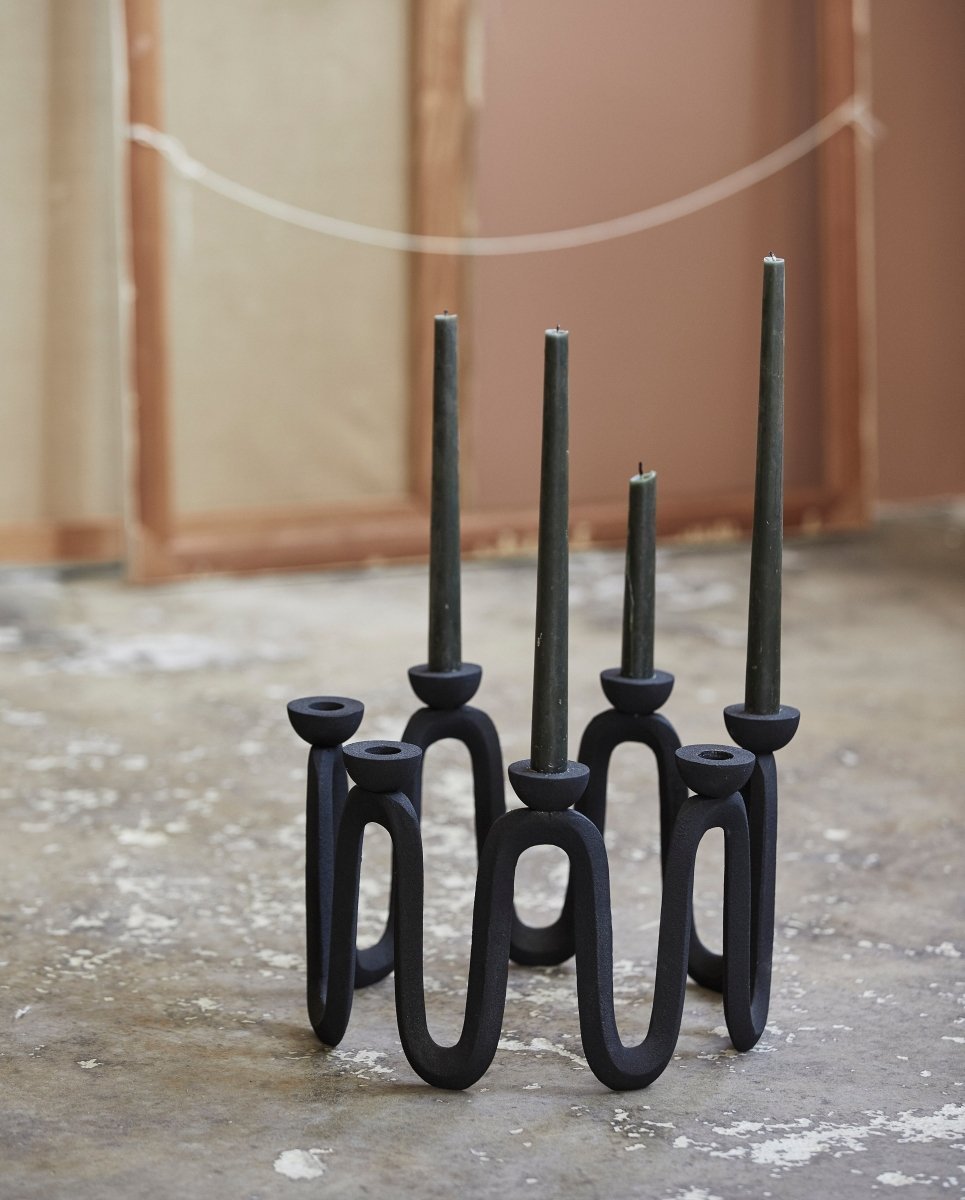 APLIN candle holder - black
