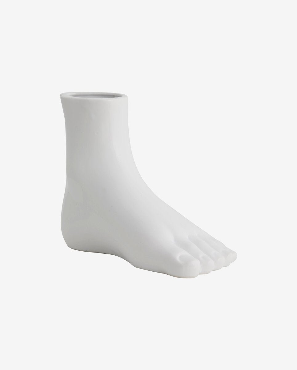 ARUBA foot, vase - white