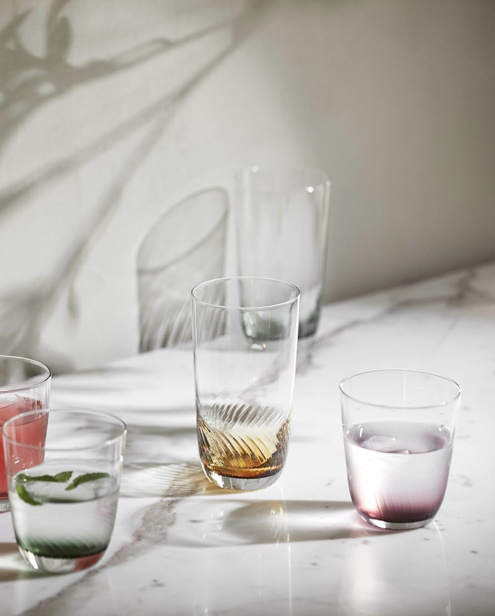 GARO drinking glass - purple