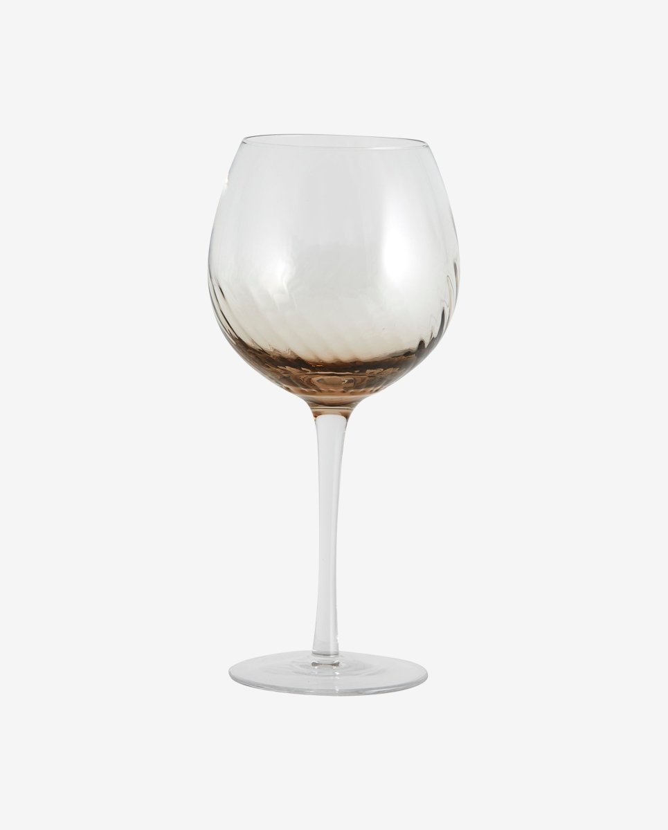 GARO wine glass - brown