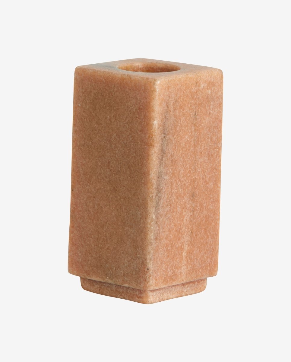 HAIDA candle holder, L - rose marble