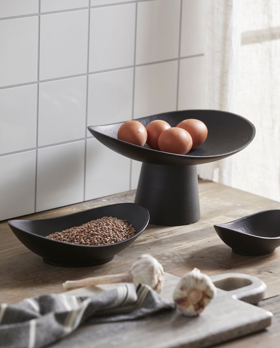 KEPEL cake plate - black