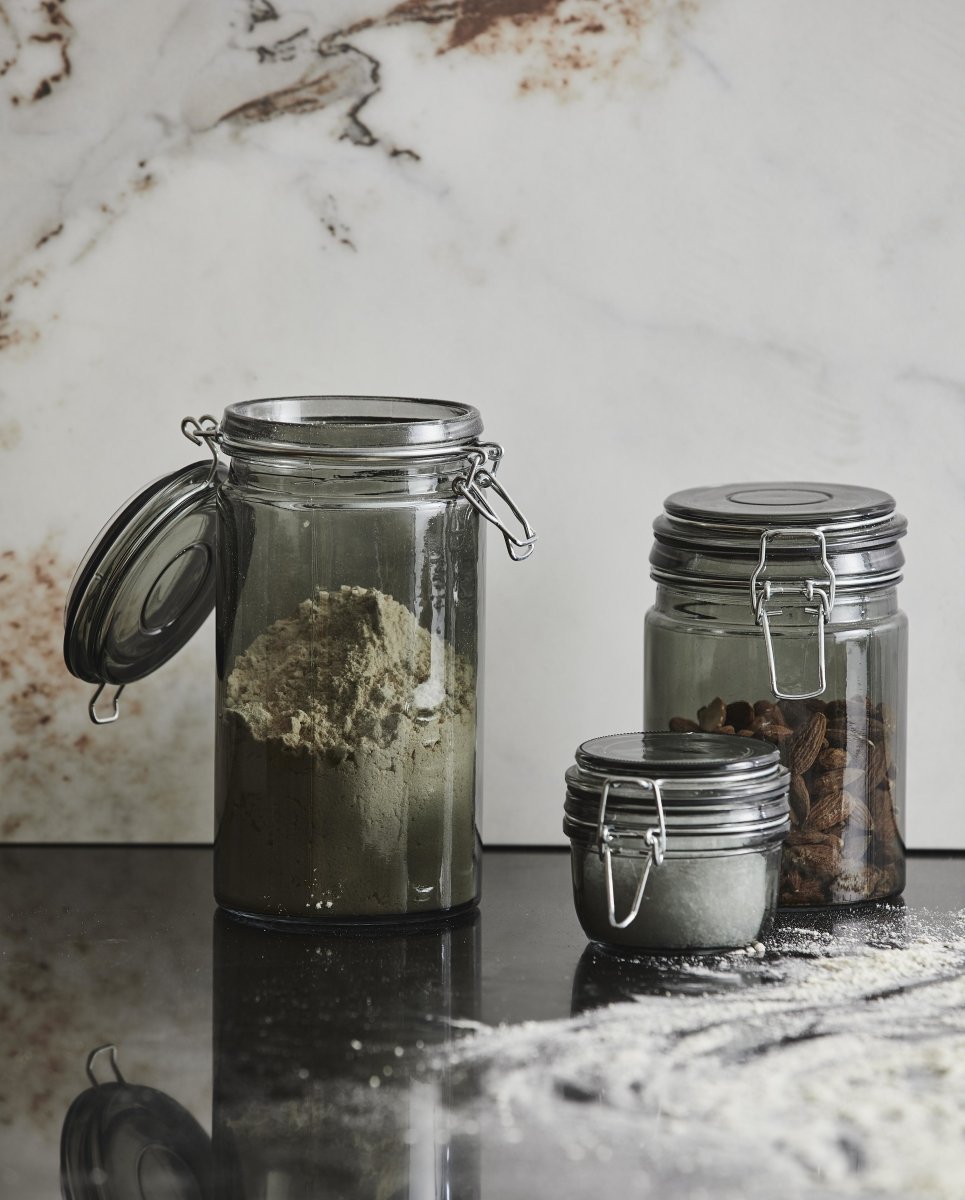 PEAR storage glass, L - smoke