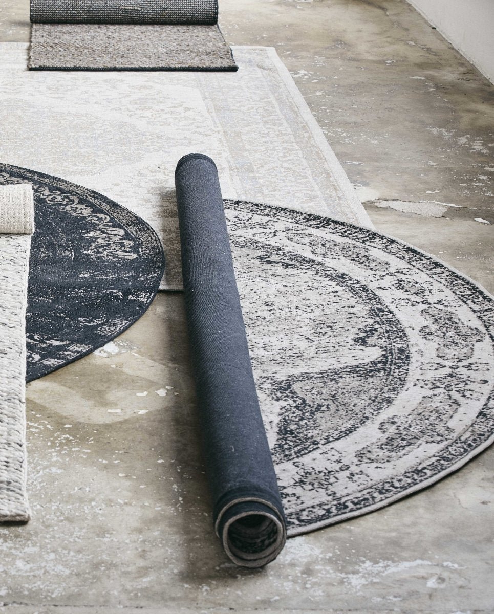 VENUS woven rug, D240 - dusty grey