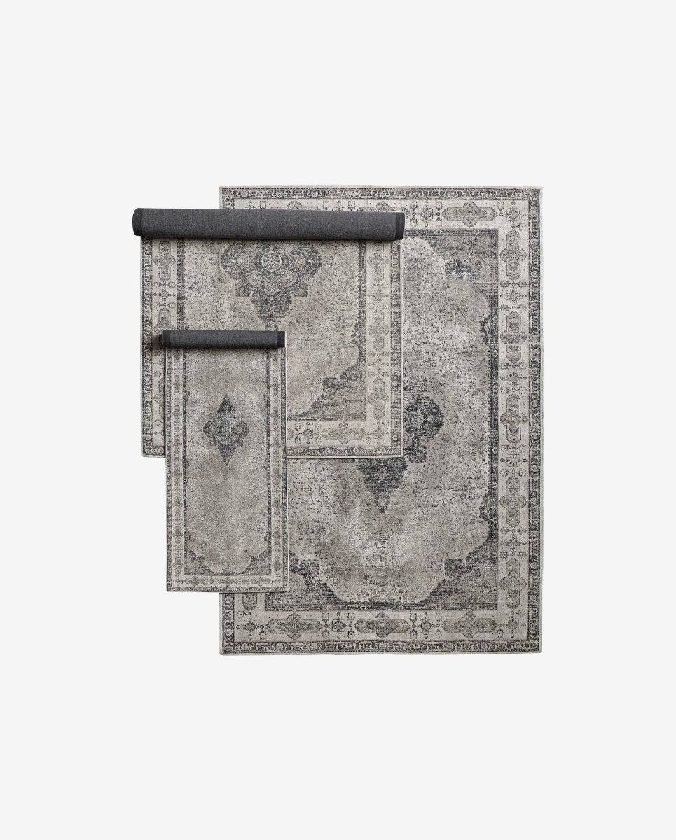 VENUS woven rug, 200x290 - dusty grey